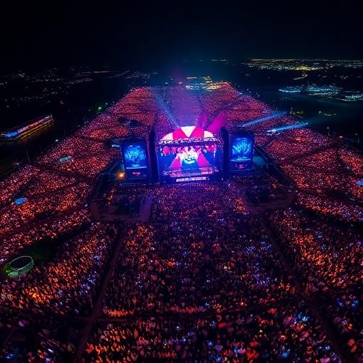 Publiek tijdens een festival